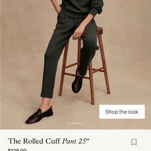 Varley The Rolled Cuff Pant--25"--XL